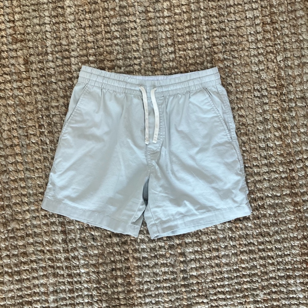 J. Crew Light Gray Elastic Waist Shorts